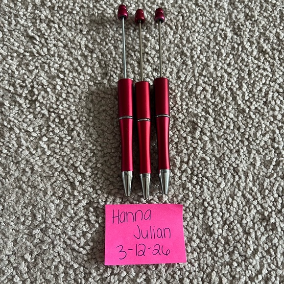 Colorful Beadable Pens Set - Picture 6 of 10